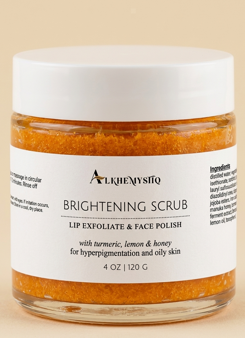 Brightening Face & Lip Scrub