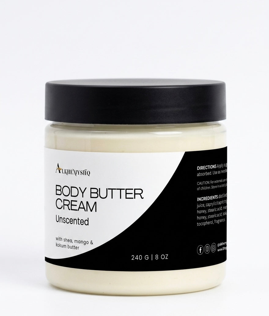 Moisturizing Body Butter Cream