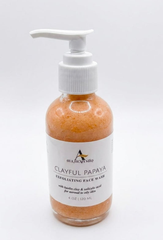 Clayful Papaya Exfoliating Face Wash